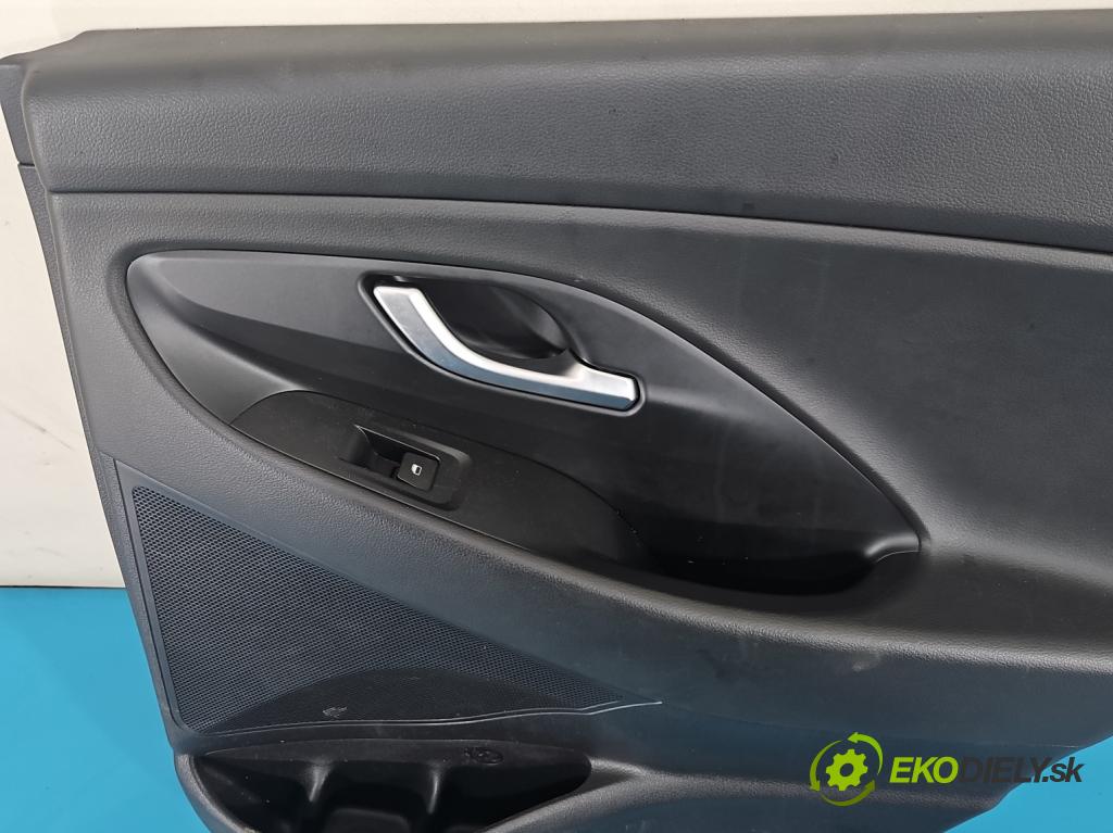 Hyundai I30 III 2016- 1.5 DPI 16V 110 HP manual 80.9 kW 1498 cm3 5- Čalounictví: dvere zadné pravé 83302-G4110