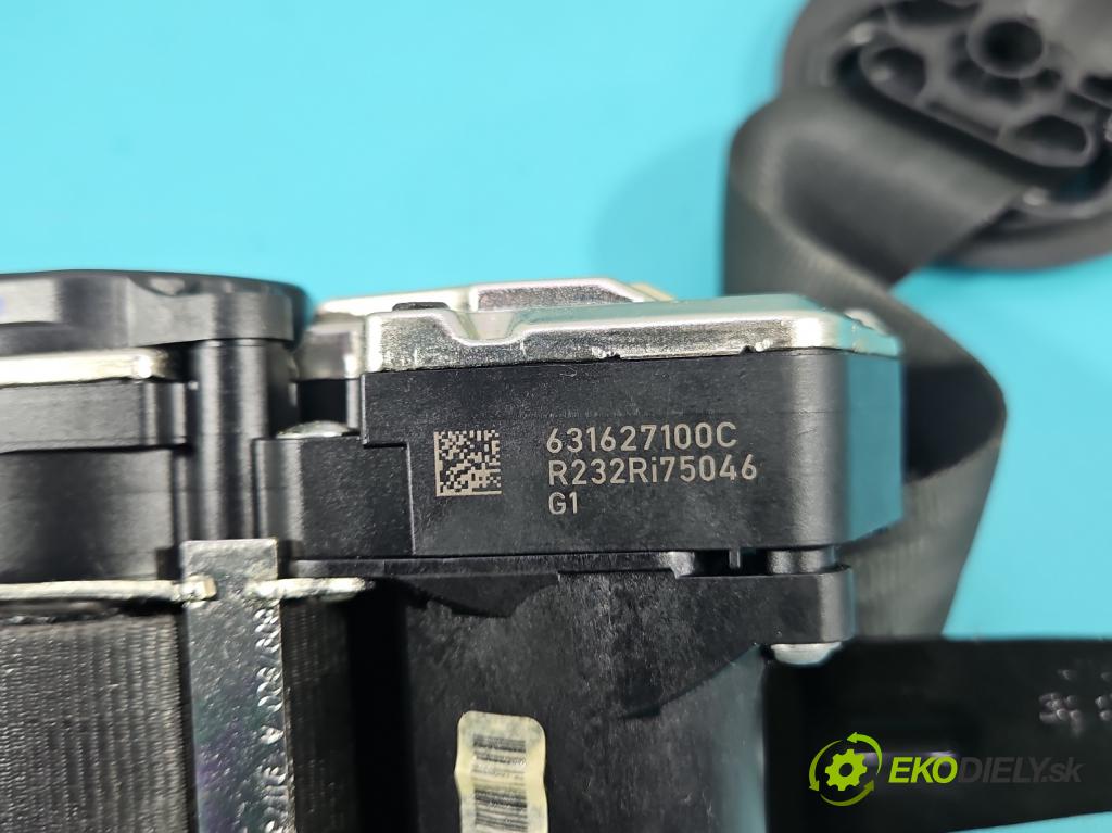 Vw Passat B8 2014 - 1.4 tsi 125 HP manual 92 kW 1395 cm3 4- pas bezpečnosť: predné pravý 631627100C