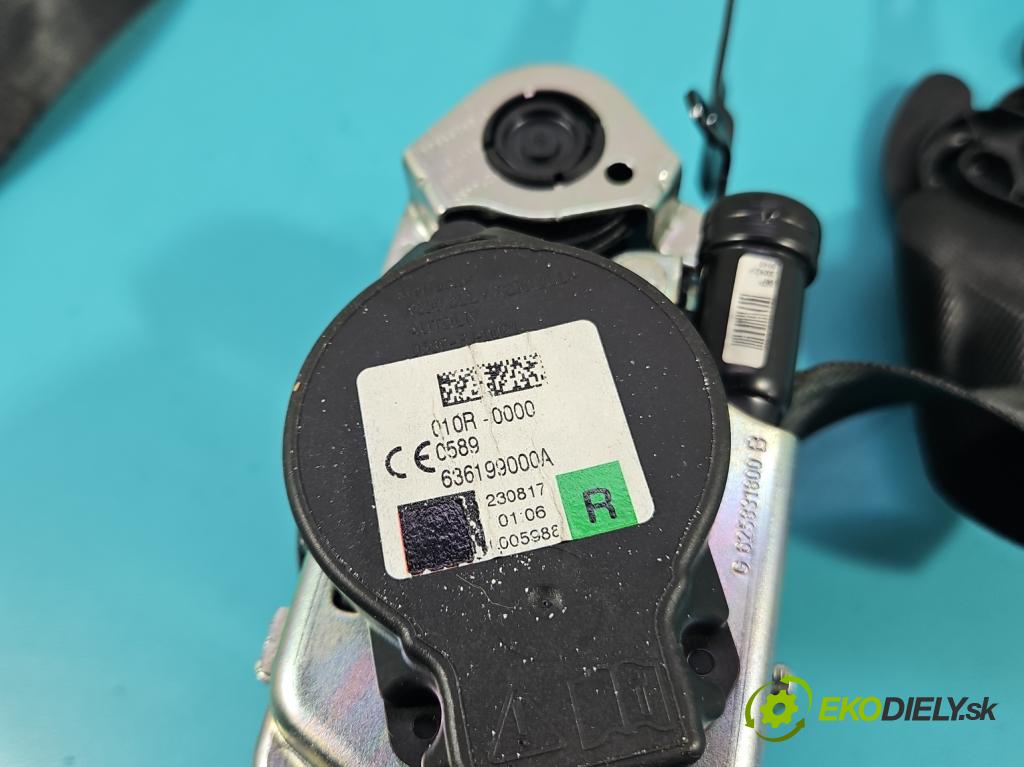 Vw Passat B8 2014 - 1.4 tsi 125 HP manual 92 kW 1395 cm3 4- pas bezpečnosť: predné pravý 631627100C