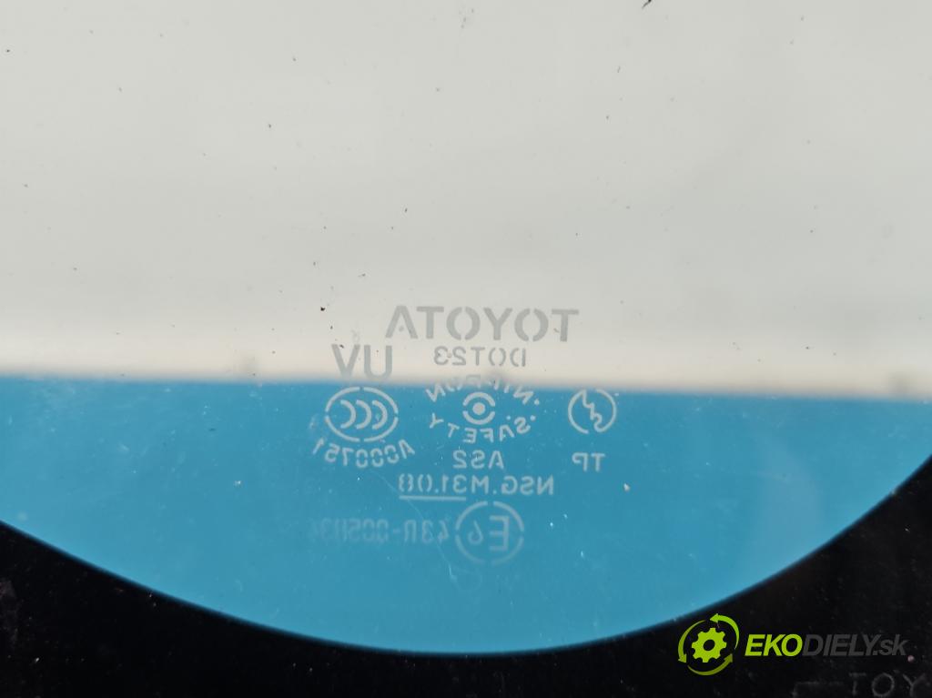 Toyota Prius II XW20 2003-2009 1.5b: 77 HP automatic 57 kW 1497 cm3 5- sklo zadné pravé