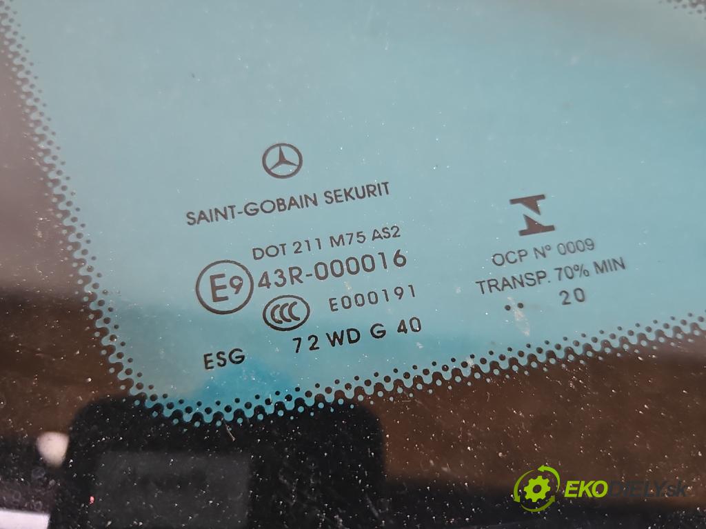 Mercedes Vito W447 2014- 1.75 cdi 102 HP manual 75 kW 1750 cm3 5- sklo predné pravé