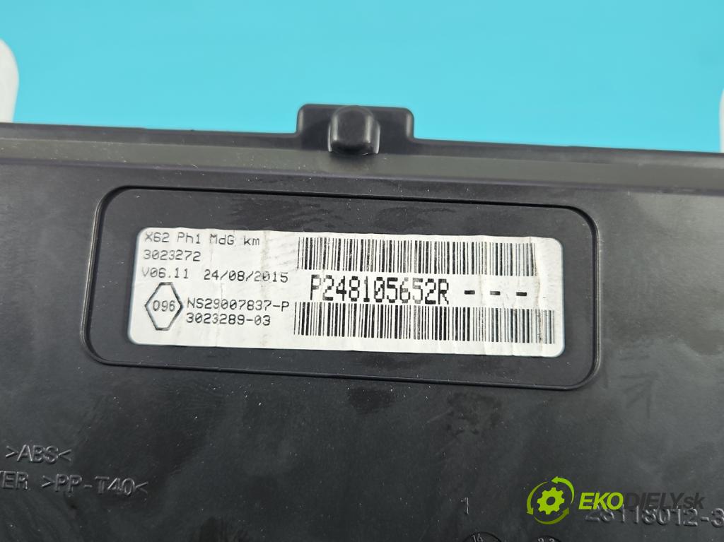 Renault Master III 2010-2024 2.3 DCI 163 HP manual 120 kW 2299 cm3 3- prístrojovka/ budíky P248105652R (Prístrojová doska)