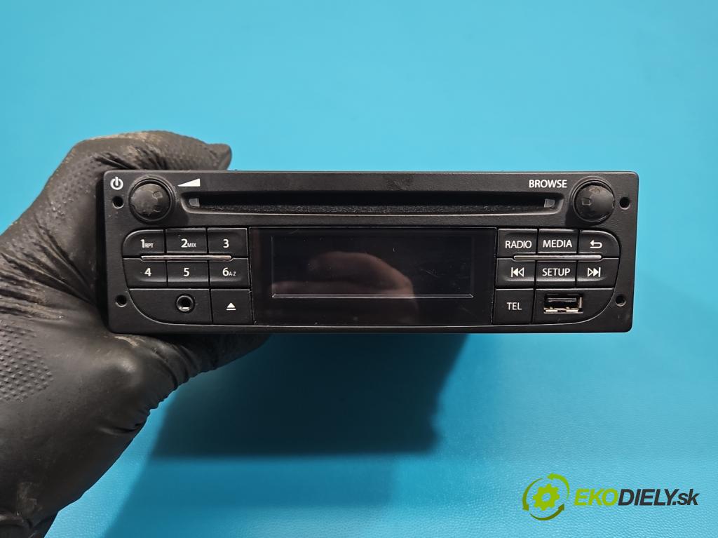 Renault Master III 2010-2024 2.3 DCI 163 HP manual 120 kW 2299 cm3 3- Radio originál 281153711R