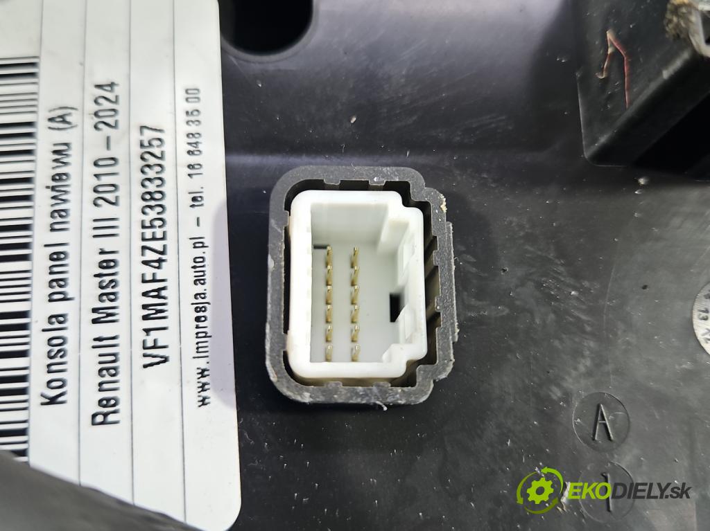 Renault Master III 2010-2024 2.3 DCI 163 HP manual 120 kW 2299 cm3 3- panel kúrenia 275108845R