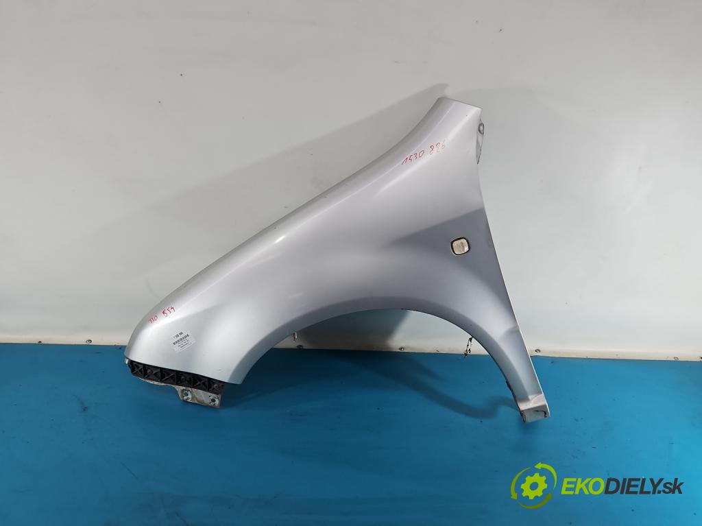 Skoda Fabia I 1999-2007 1.4 16v 75 HP manual 55 kW 1390 cm3 5- blatník predné ľavý  (Blatník predný ľavý)