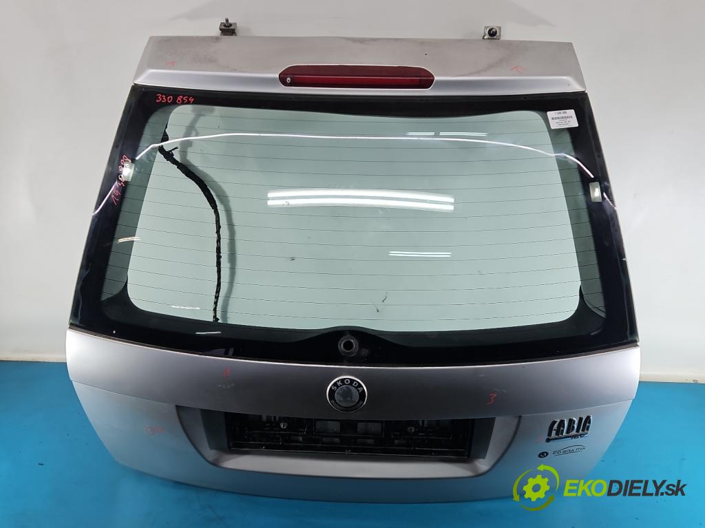 Skoda Fabia I 1999-2007 1.4 16v 75 hp manual 55 kW 1390 cm3 5- zadní kufrové dveře  (Zadní kapota (kufr))
