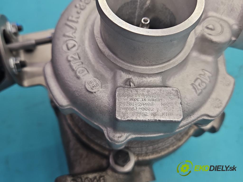 Hyundai I30 I 2007-2012 1.6 crdi 115 hp manual 84.6 kW 1582 cm3 5- Turbodmychadlo repasováno 740611-2