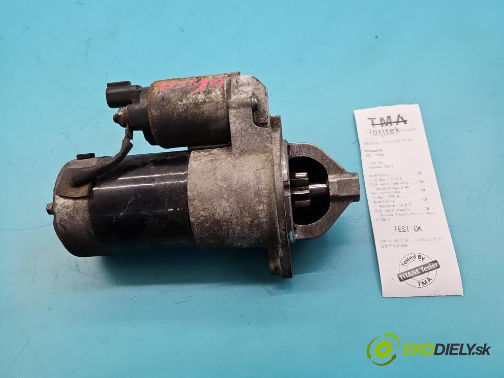 Hyundai I30 I 2007-2012 1.6 crdi 115 hp manual 84.6 kW 1582 cm3 5- startér: 1250295 (Startér)