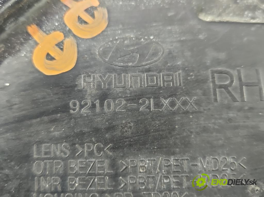 Hyundai I30 I 2007-2012 1.6 crdi 115 HP manual 84.6 kW 1582 cm3 5- Reflektor: pravý 92102-2LXXX (Svetlo predné pravé)