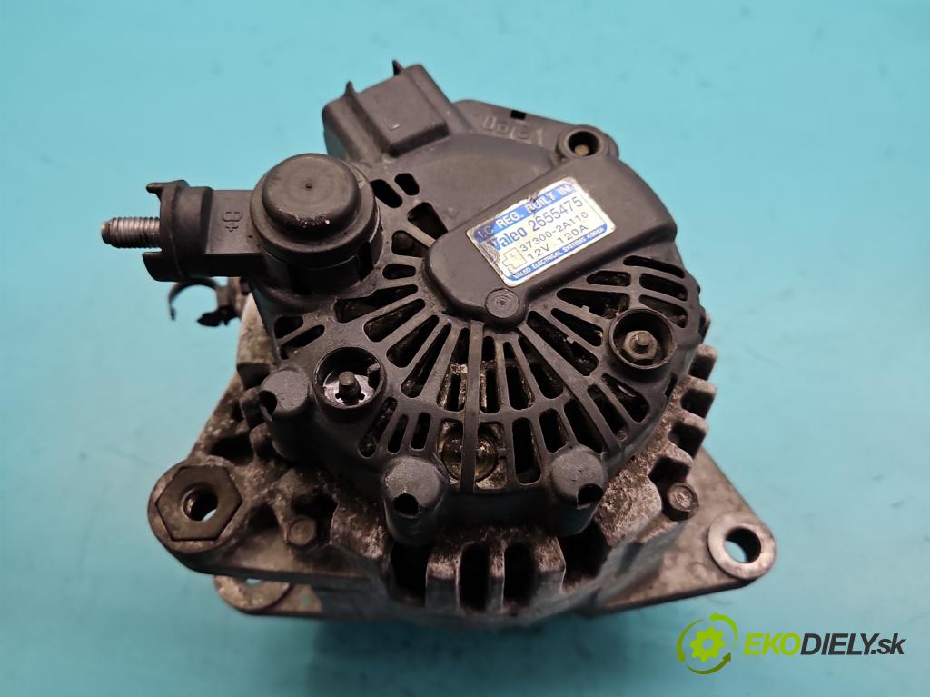 Hyundai I30 I 2007-2012 1.6 crdi 115 HP manual 84.6 kW 1582 cm3 5- Alternator 2655475 (Alternátor)
