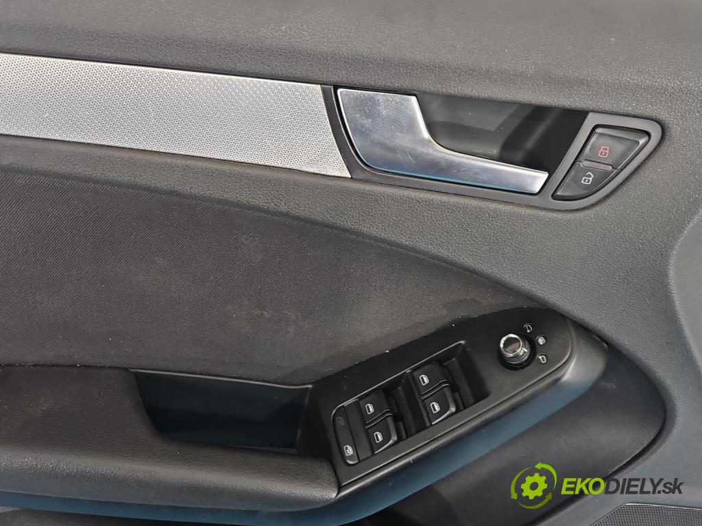 Audi A4 B8 2007-2015 2.0 TDI (CAGA) 143 HP manual 105 kW 1968 cm3 5- Čalounictví: dvere predné ľavé