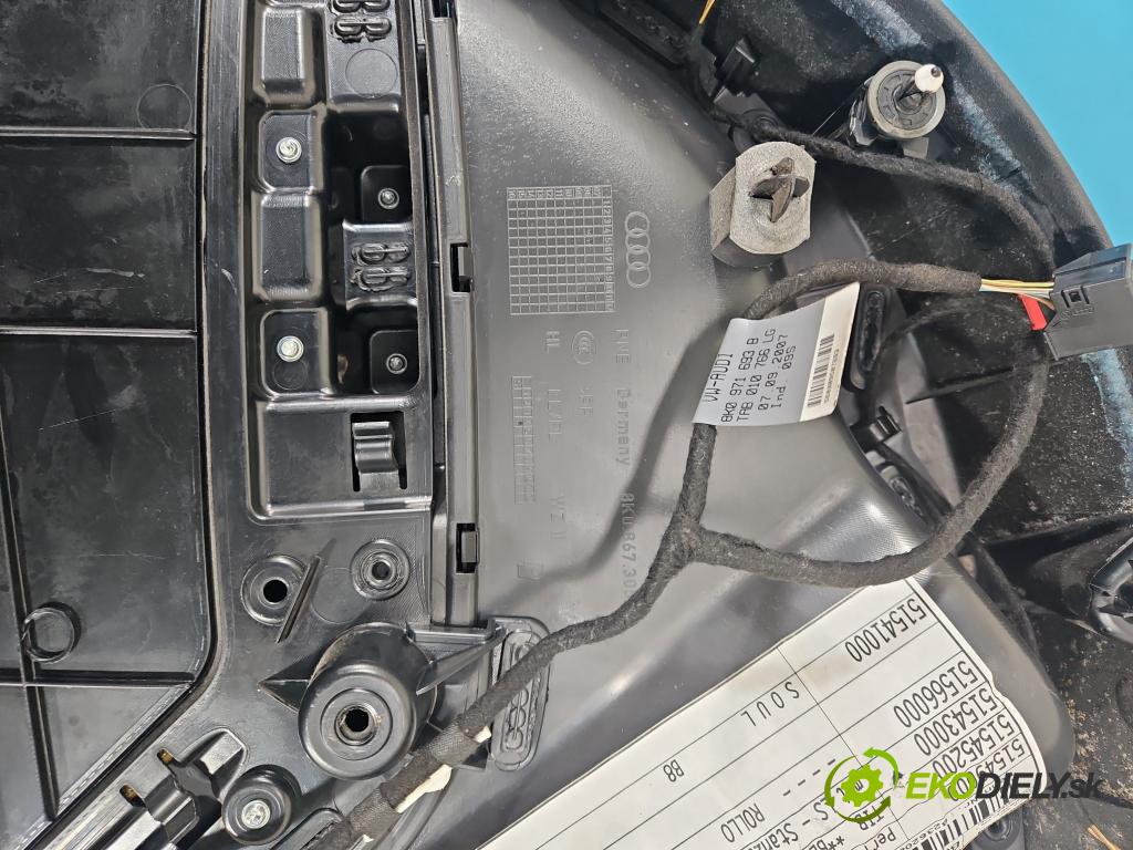 Audi A4 B8 2007-2015 2.0 TDI (CAGA) 143 HP manual 105 kW 1968 cm3 5- Čalounictví: dvere zadné ľavé