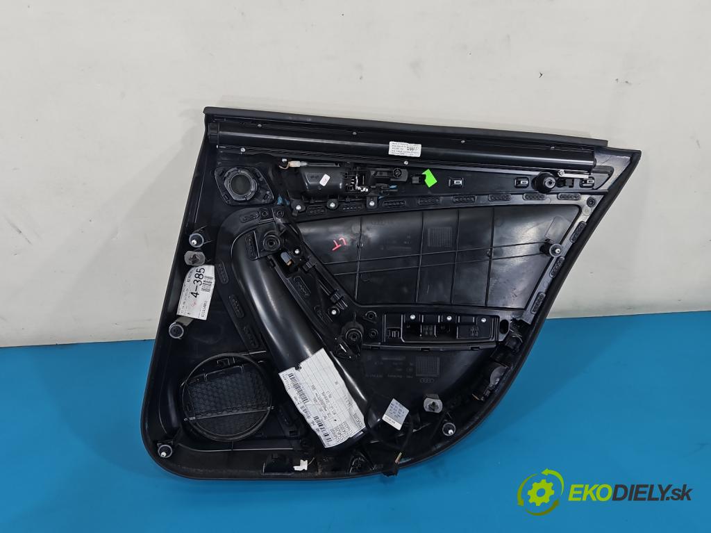 Audi A4 B8 2007-2015 2.0 TDI (CAGA) 143 HP manual 105 kW 1968 cm3 5- Čalounictví: dvere zadné ľavé