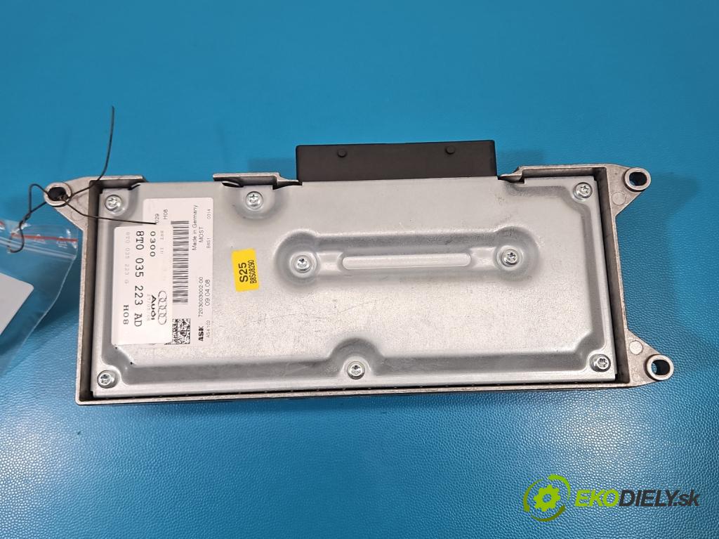 Audi A4 B8 2007-2015 2.0 TDI (CAGA) 143 HP manual 105 kW 1968 cm3 5- Zesilovač: 8T0035223AD (Zosilňovač)