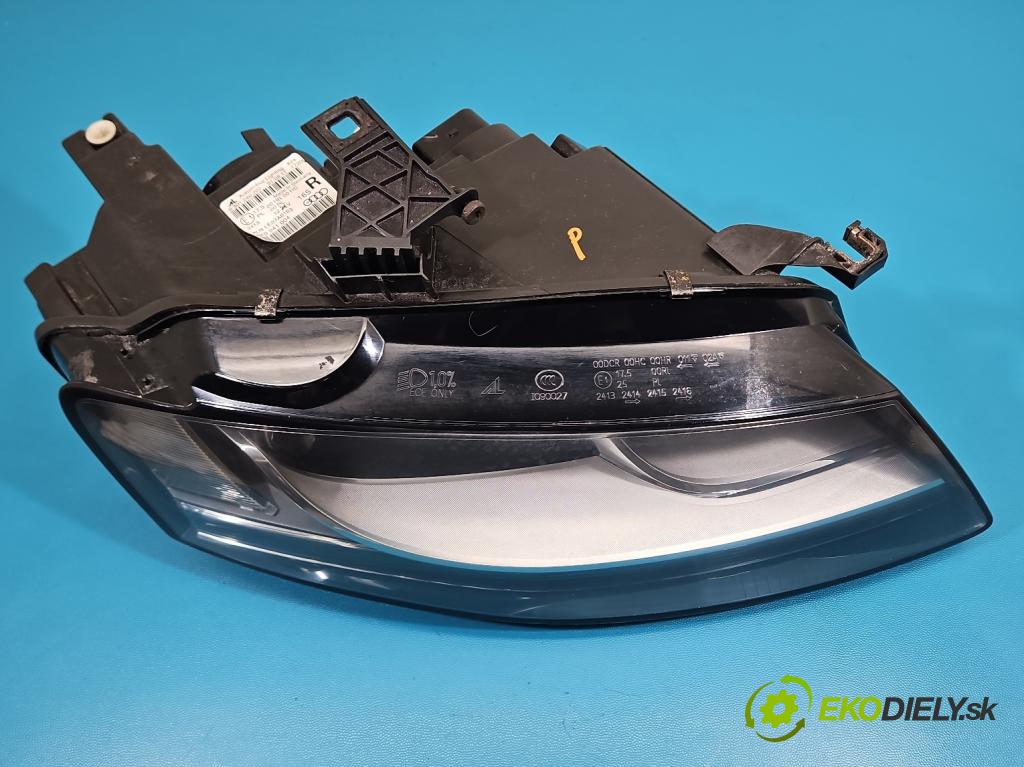 Audi A4 B8 2007-2015 2.0 TDI (CAGA) 143 HP manual 105 kW 1968 cm3 5- Reflektor: pravý 0301240202 (Svetlo predné pravé)
