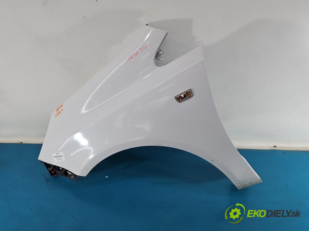 Opel Corsa D 2006-2014 1.0 12V 60 HP manual 44 kW 998 cm3 3- blatník predné ľavý  (Blatník predný ľavý)