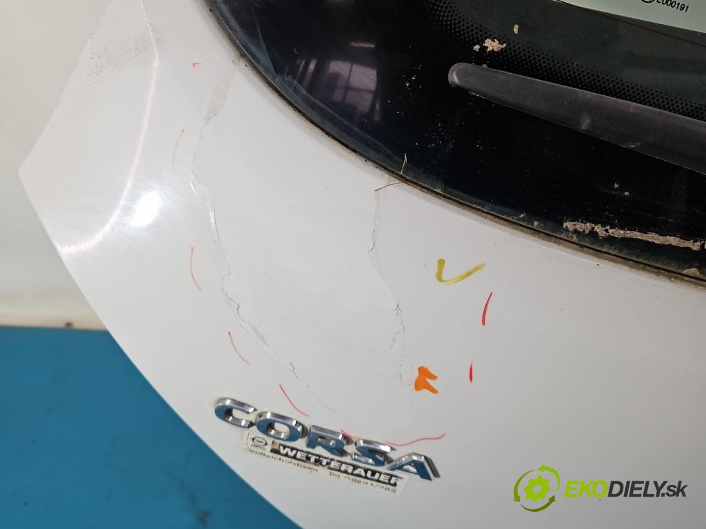 Opel Corsa D 2006-2014 1.0 12V 60 hp manual 44 kW 998 cm3 3- zadní kufrové dveře  (Zadní kapota (kufr))