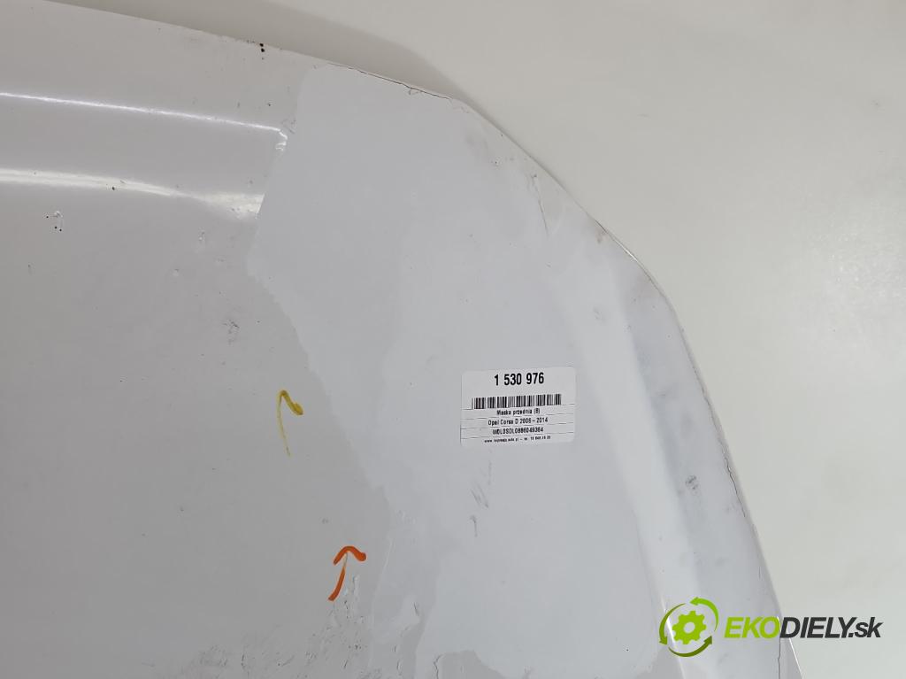 Opel Corsa D 2006-2014 1.0 12V 60 hp manual 44 kW 998 cm3 3- kapota přední