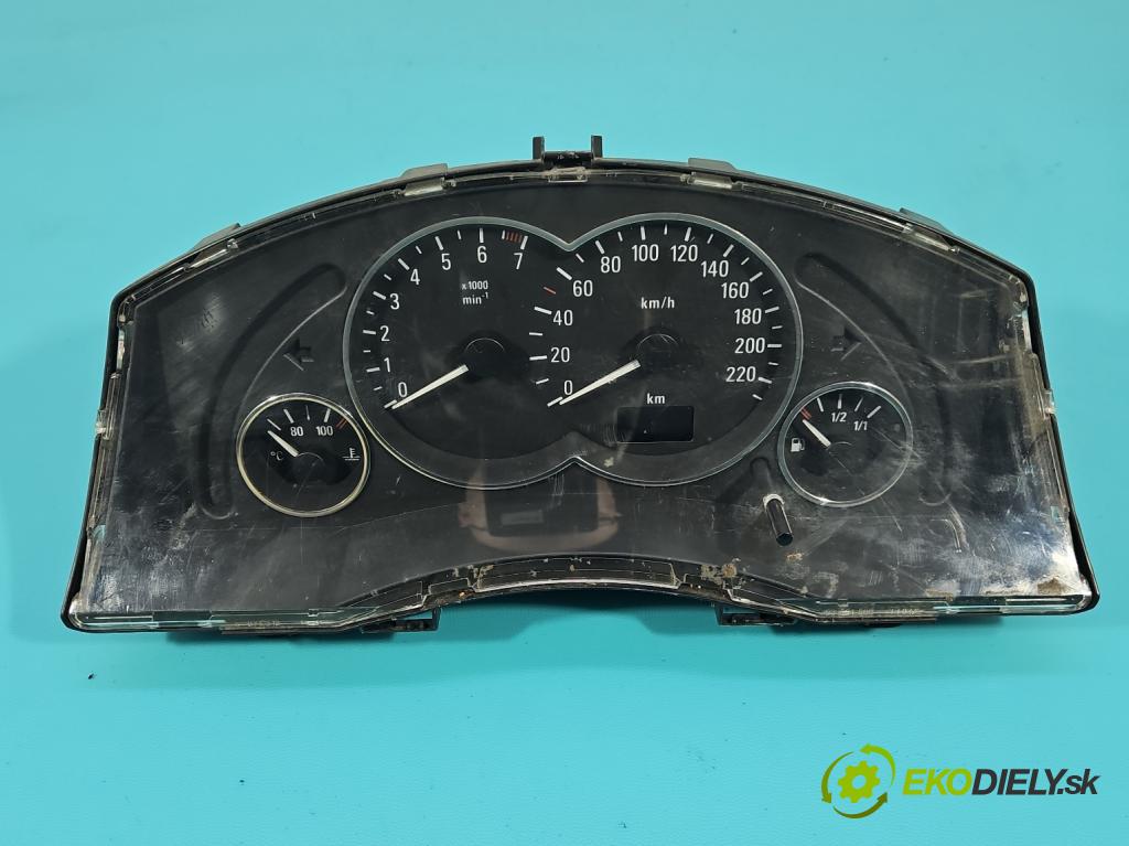 Opel Meriva A 2002-2010 1.6 16v 101 HP manual 74 kW 1598 cm3 5- riadiaca jednotka motora 12214830