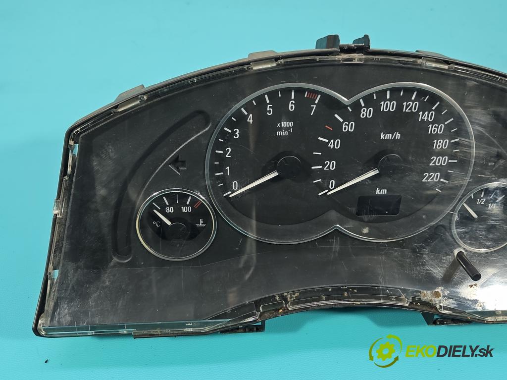 Opel Meriva A 2002-2010 1.6 16v 101 HP manual 74 kW 1598 cm3 5- riadiaca jednotka motora 12214830