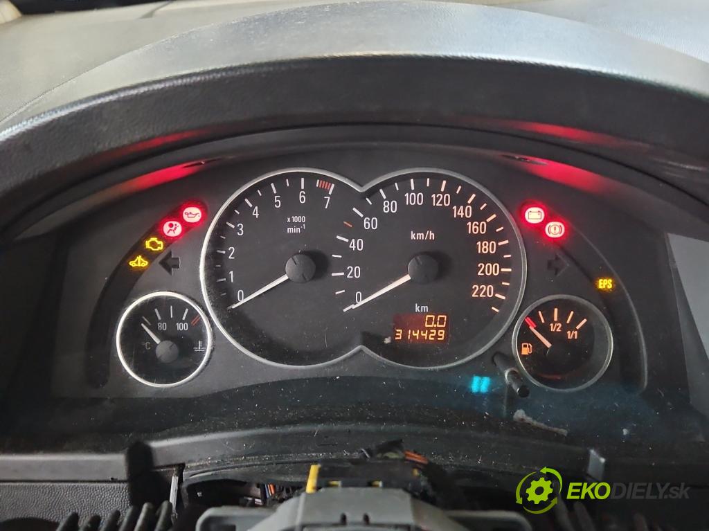 Opel Meriva A 2002-2010 1.6 16v 101 HP manual 74 kW 1598 cm3 5- riadiaca jednotka motora 12214830