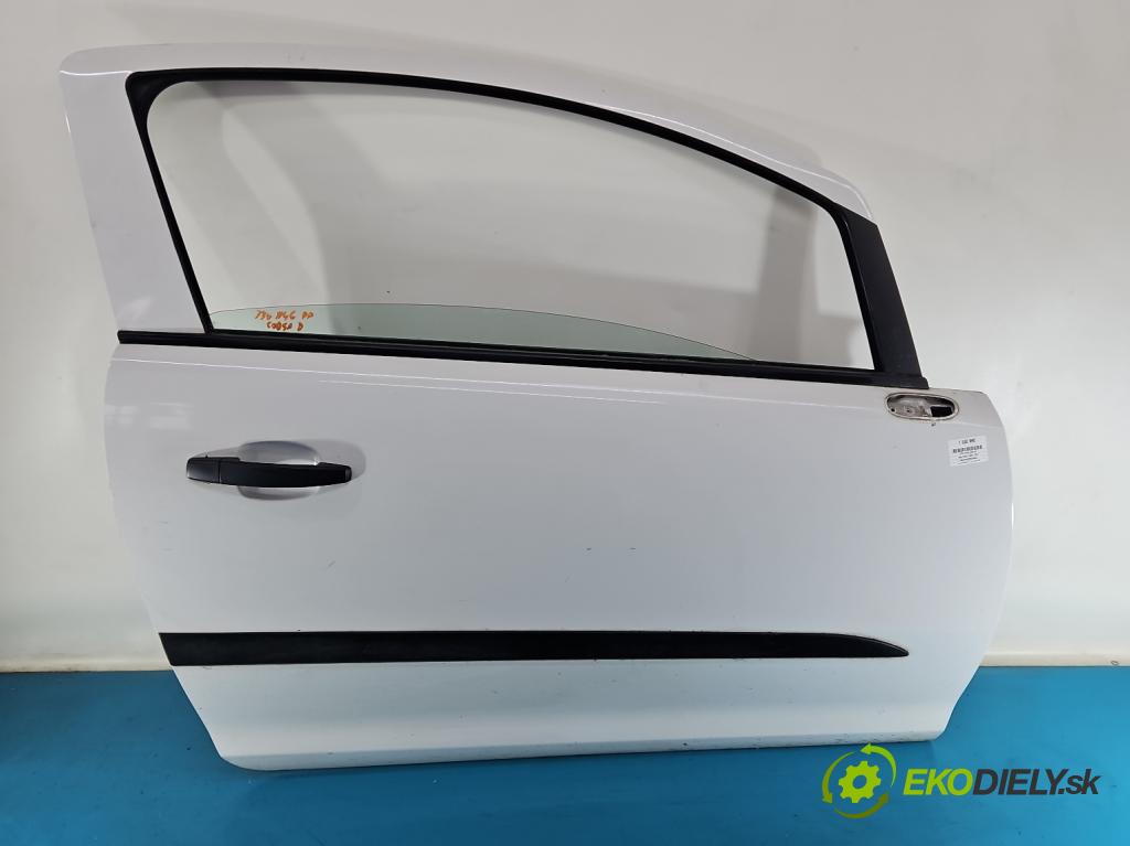 Opel Corsa D 2006-2014 1.0 12V 60 HP manual 44 kW 998 cm3 3- dvere predné pravé  (Kľučka dverí ostatné)