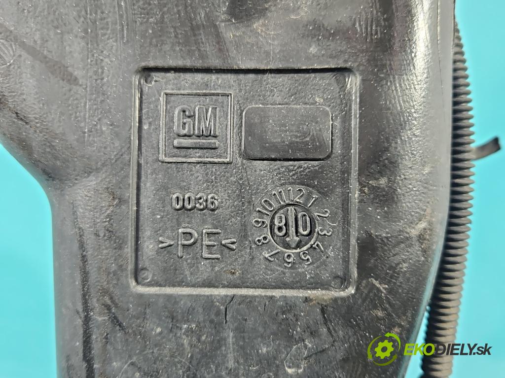 Opel Astra III 2004-2014 1.6 16V 116 HP manual 85 kW 1598 cm3 5- nádržka tekutina: ostrekovačov