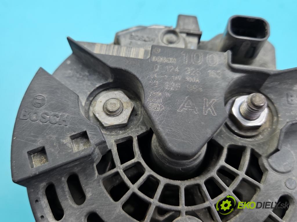 Opel Astra III 2004-2014 1.6 16V 116 HP manual 85 kW 1598 cm3 5- Alternator 0124325163 (Alternátor)