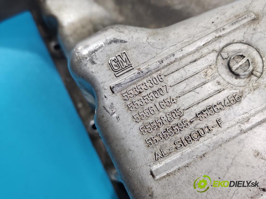 Opel Astra III 2004-2014 1.6 16V 116 HP manual 85 kW 1598 cm3 5- vaňa olejová 55353306 (Olejová vaňa)