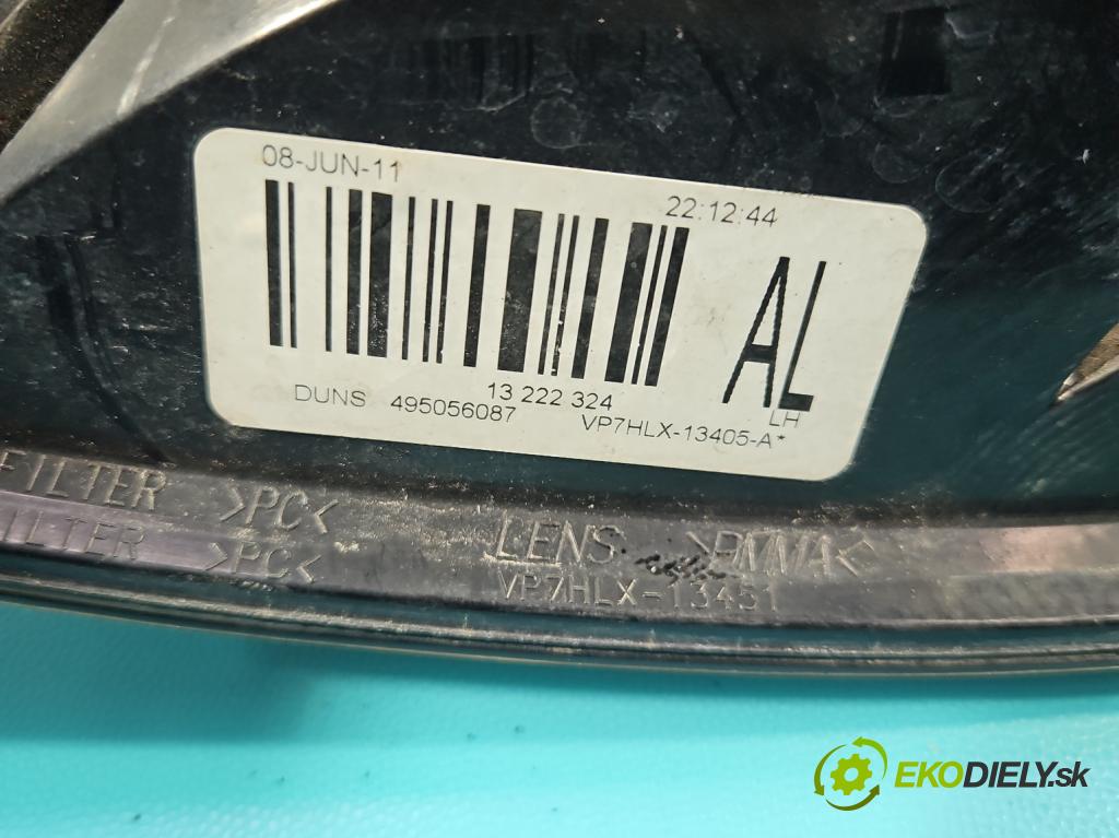 Opel Astra III 2004-2014 1.6 16V 116 HP manual 85 kW 1598 cm3 5- svetlo / reflektor zadné ľavé 495056087 (Kľučka dverí ostatné)