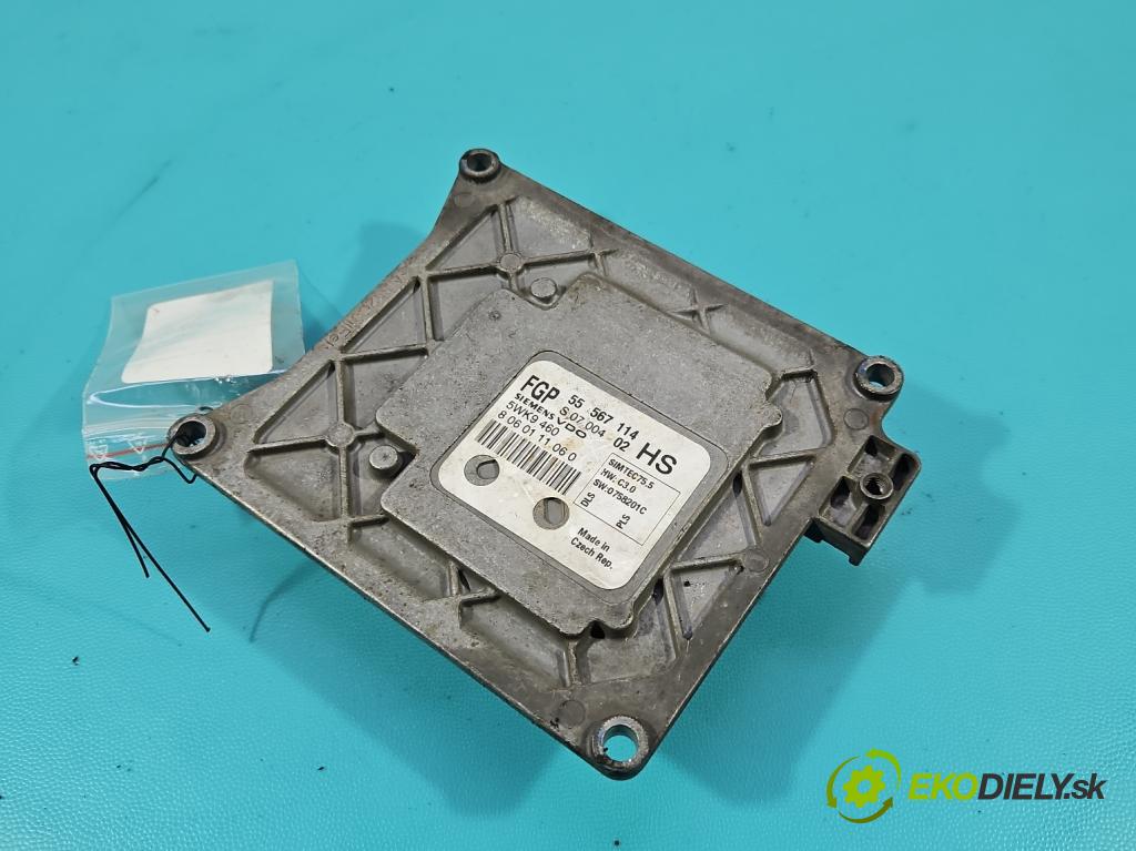 Opel Astra III 2004-2014 1.6 16V 116 HP manual 85 kW 1598 cm3 5- riadiaca jednotka motora 55567114
