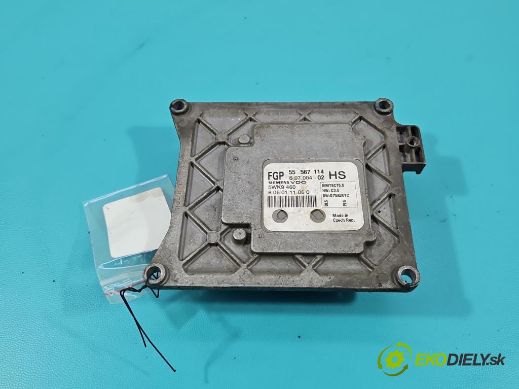 Opel Astra III 2004-2014 1.6 16V 116 HP manual 85 kW 1598 cm3 5- riadiaca jednotka motora 55567114