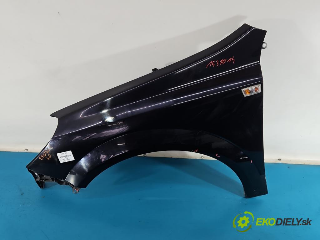 Opel Astra III 2004-2014 1.6 16V 116 hp manual 85 kW 1598 cm3 5- blatnik přední levý  (Levý přední blatník)