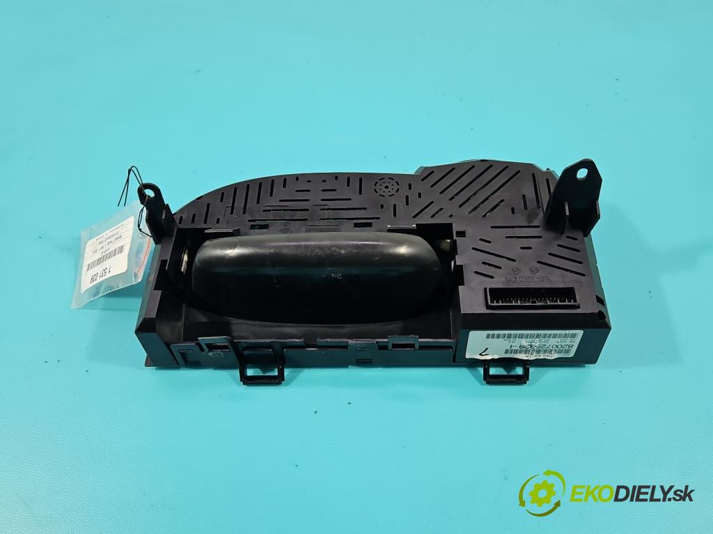 Renault Twingo II 2007-2014 1.5 dci 64 HP manual 47 kW 1461 cm3 3- prístrojovka/ budíky 8200725329 (Prístrojová doska)