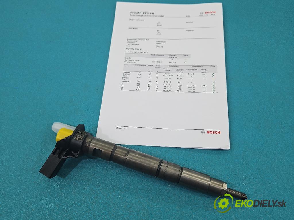 Audi A4 B8 2007-2015 2.0 TDI (CAGA) 143 HP manual 105 kW 1968 cm3 5- vstrek 0445116030 (Vstrekovač paliva)