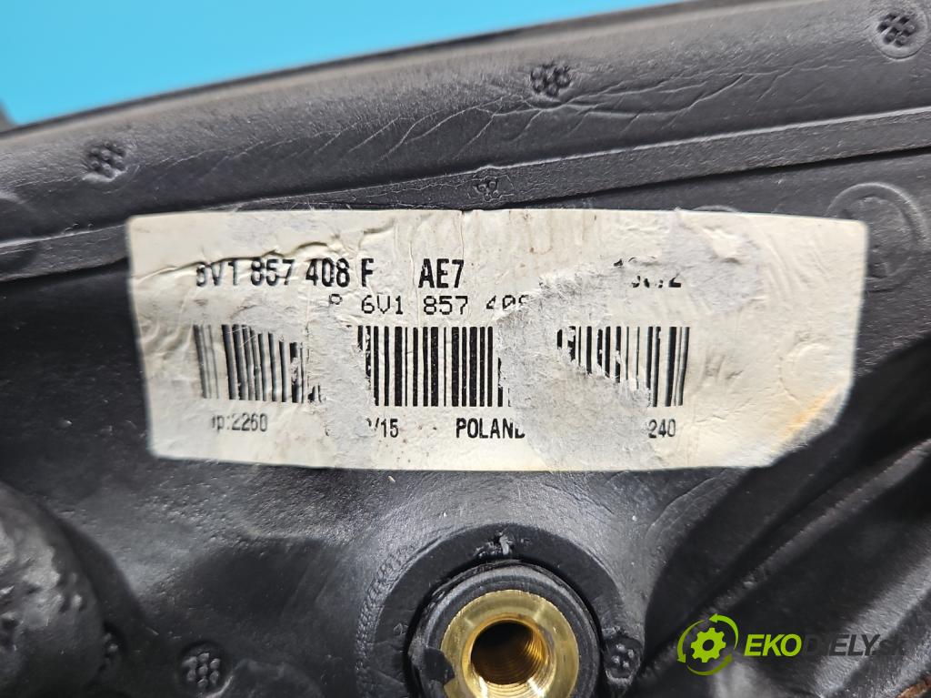 Skoda Fabia III 2014- 2021 1.4 TDI 105 hp manual 77 kW 1422 cm3 5- zpětné zrcátko pravé  (Klika dveří ostatní)