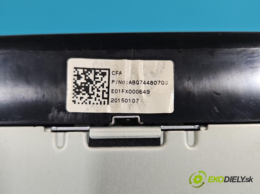 Skoda Fabia III 2014- 2021 1.4 TDI 105 HP manual 77 kW 1422 cm3 5- Radio originál 6V0035871