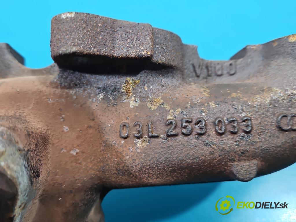 Audi A4 B8 2007-2015 2.0 TDI (CAGA) 143 hp manual 105 kW 1968 cm3 5- potrubí výfuk 03L253033 (Výfukové potrubí)