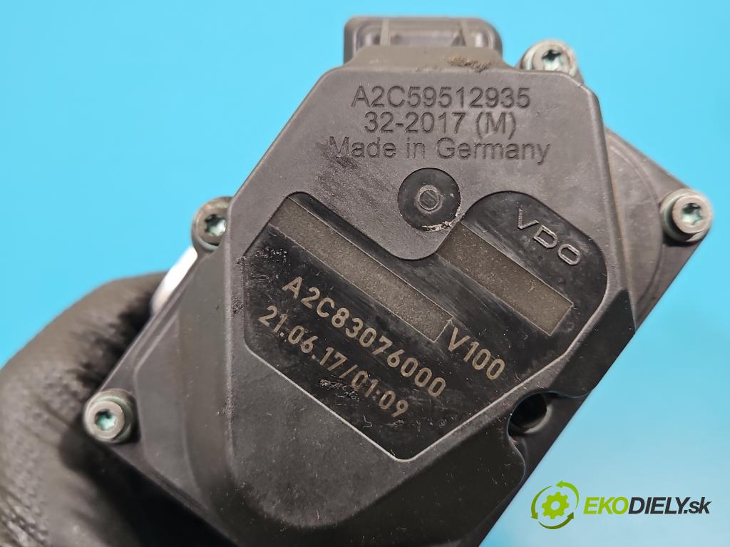 Audi A4 B8 2007-2015 2.0 TDI (CAGA) 143 HP manual 105 kW 1968 cm3 5- klapka A2C83076000 (Škrtiaca klapka)