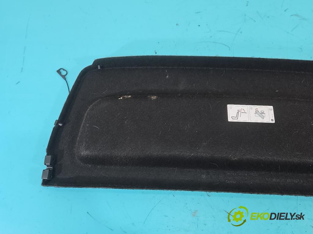 Opel Corsa D 2006-2014 1.0 12V 60 hp manual 44 kW 998 cm3 3- pláto zadní  (Kryt zavazadlového prostoru)