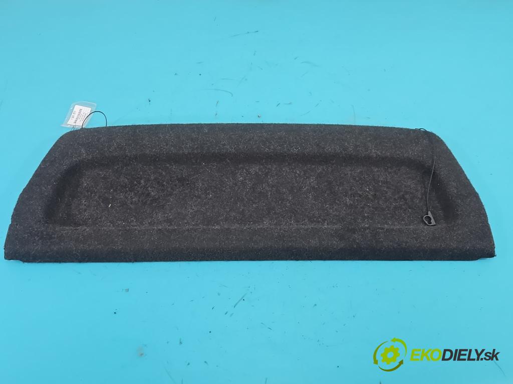 Opel Corsa D 2006-2014 1.0 12V 60 hp manual 44 kW 998 cm3 3- pláto zadní  (Kryt zavazadlového prostoru)