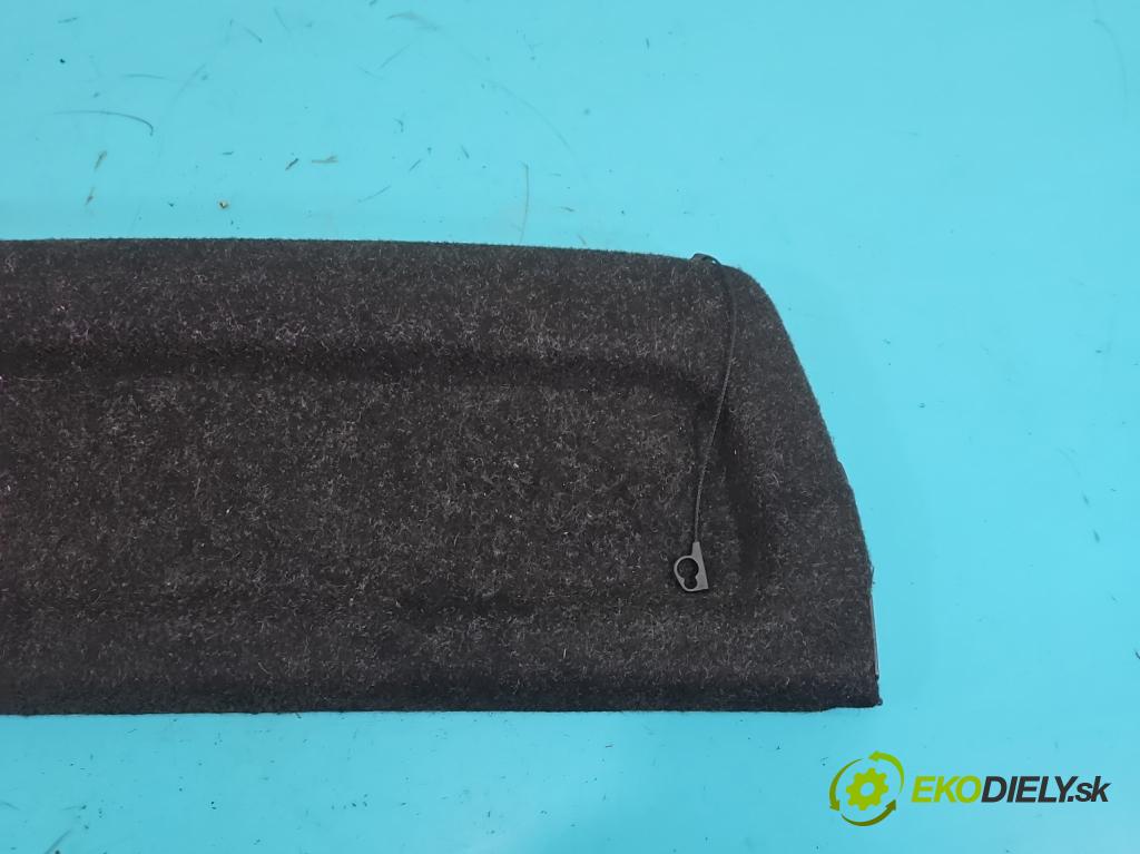 Opel Corsa D 2006-2014 1.0 12V 60 hp manual 44 kW 998 cm3 3- pláto zadní  (Kryt zavazadlového prostoru)