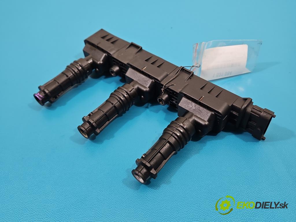 Opel Corsa D 2006-2014 1.0 12V 60 HP manual 44 kW 998 cm3 3- cievka zapaľovacia 0221503471 (Zapaľovacia cievka)