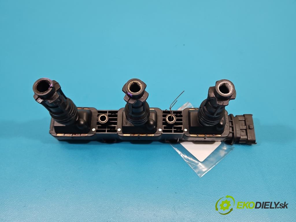 Opel Corsa D 2006-2014 1.0 12V 60 HP manual 44 kW 998 cm3 3- cievka zapaľovacia 0221503471 (Zapaľovacia cievka)