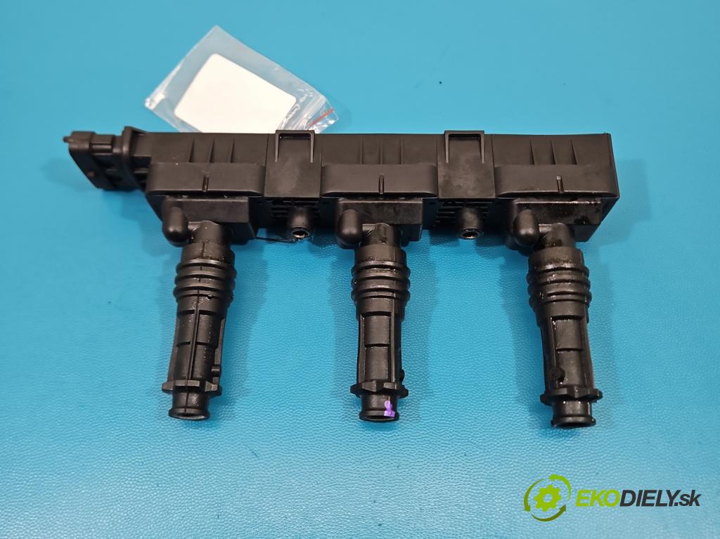 Opel Corsa D 2006-2014 1.0 12V 60 HP manual 44 kW 998 cm3 3- cievka zapaľovacia 0221503471 (Zapaľovacia cievka)