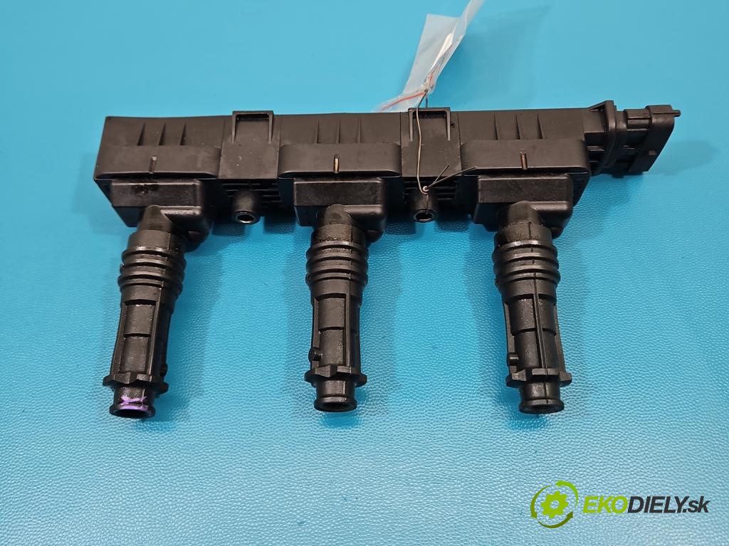 Opel Corsa D 2006-2014 1.0 12V 60 HP manual 44 kW 998 cm3 3- cievka zapaľovacia 0221503471 (Zapaľovacia cievka)