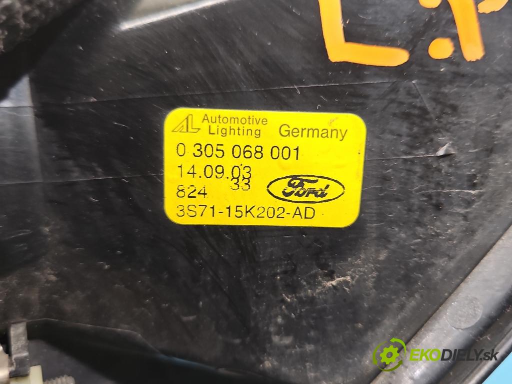 Ford Mondeo Mk3 2000-2007 1.8 16v 110 HP manual 81 kW 1798 cm3 5- Halogen ľavý 3S71-15K202-AD (Kľučka dverí ostatné)