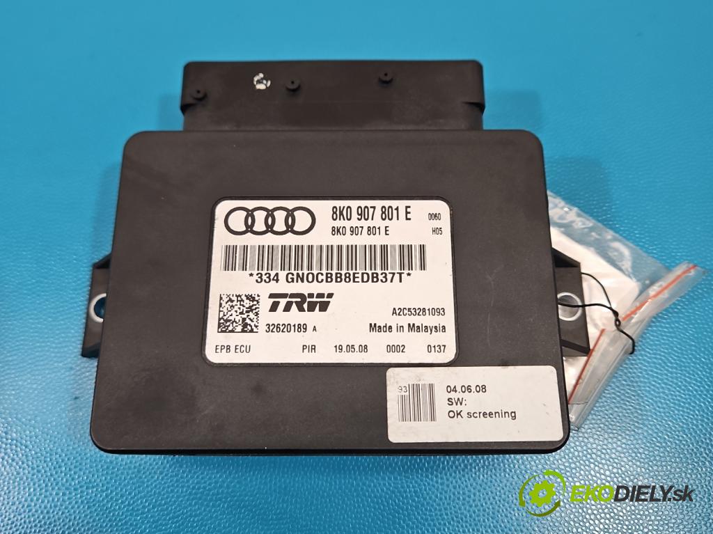 Audi A4 B8 2007-2015 2.0 TDI (CAGA) 143 hp manual 105 kW 1968 cm3 5- řídící jednotka 8K0907801E