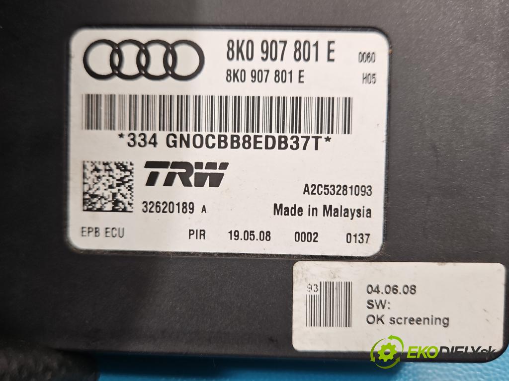 Audi A4 B8 2007-2015 2.0 TDI (CAGA) 143 hp manual 105 kW 1968 cm3 5- řídící jednotka 8K0907801E