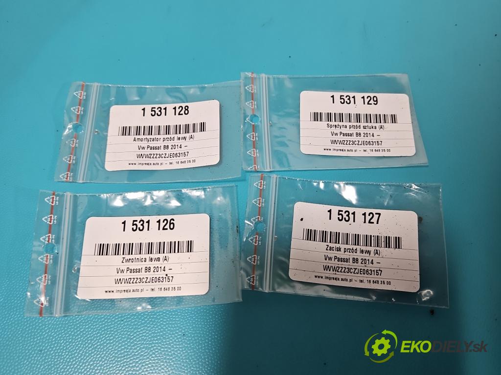 Vw Passat B8 2014 - 1.4 tsi 125 hp manual 92 kW 1395 cm3 4- náboj levé  (Náboj kola)